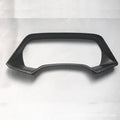 BMW X5L dashboard decorative frame in carbon fibre and peach wood finishes
