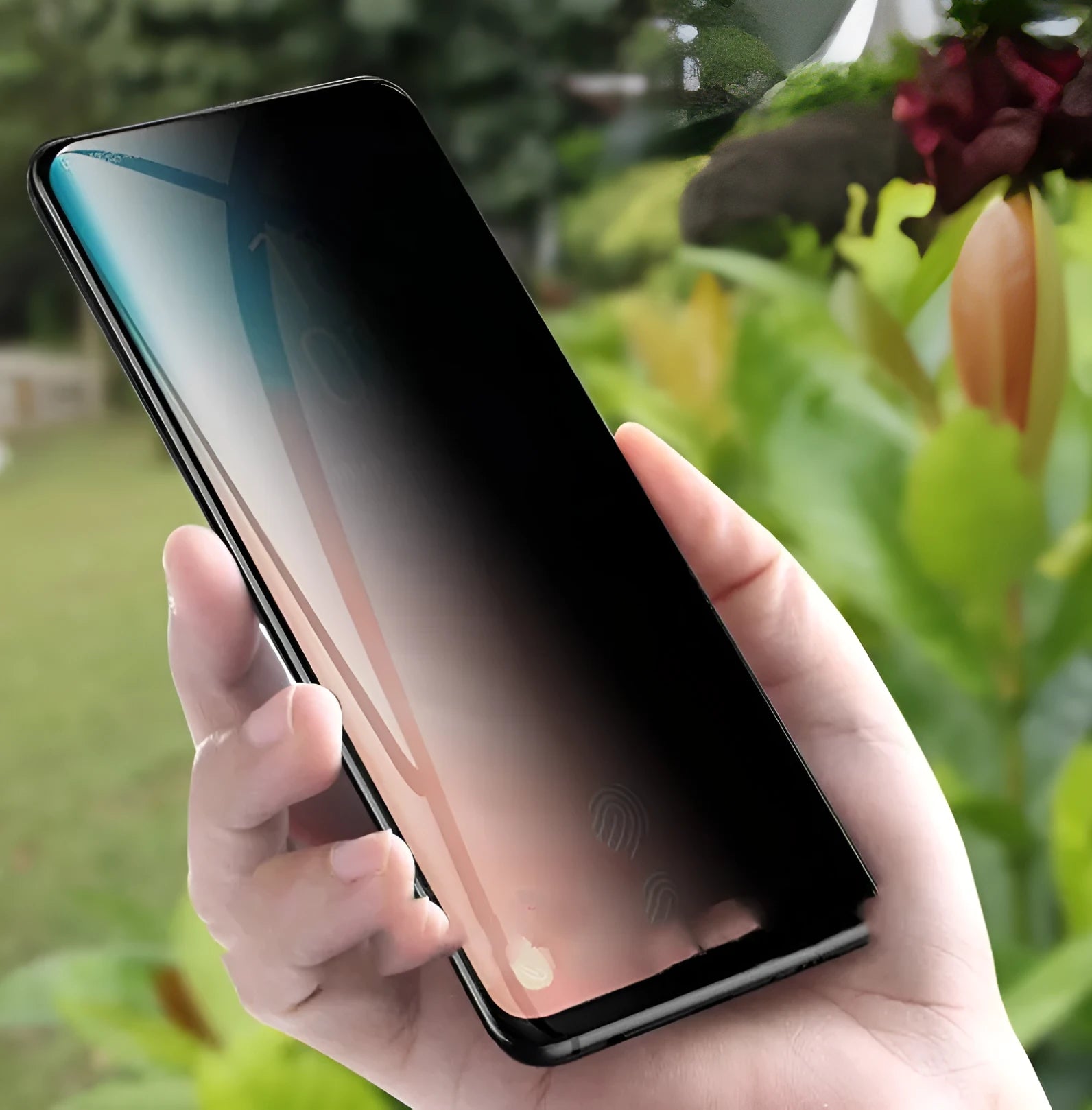Samsung Galaxy tempered glass screen protector with full coverage and installation tools