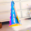 Rainbow electroplated crystal Christmas tree garden pendant decoration catching light