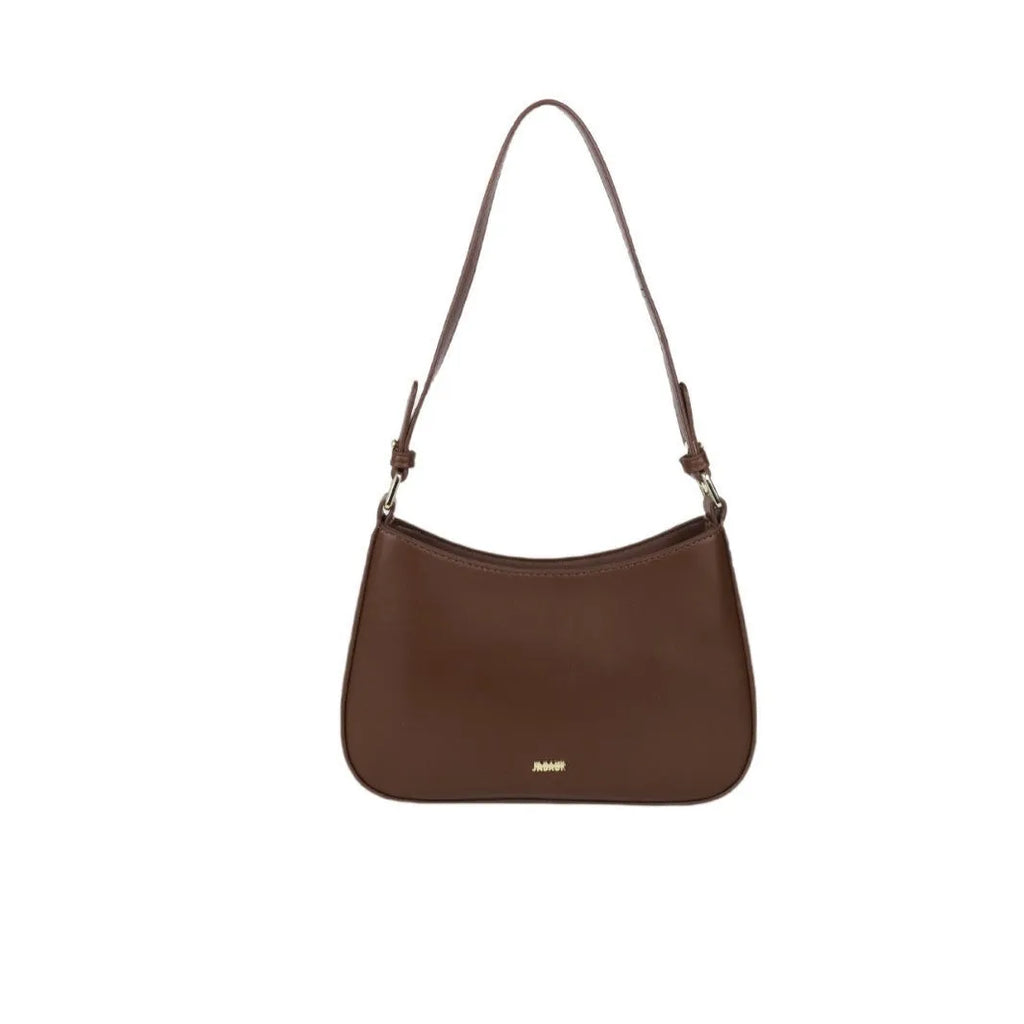 Retro women's cross-body underarm bag in PU, 25cm wide, horizontal square shape, available in five colours