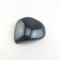 Carbon fibre finish gear shift cover for manual transmission car interior