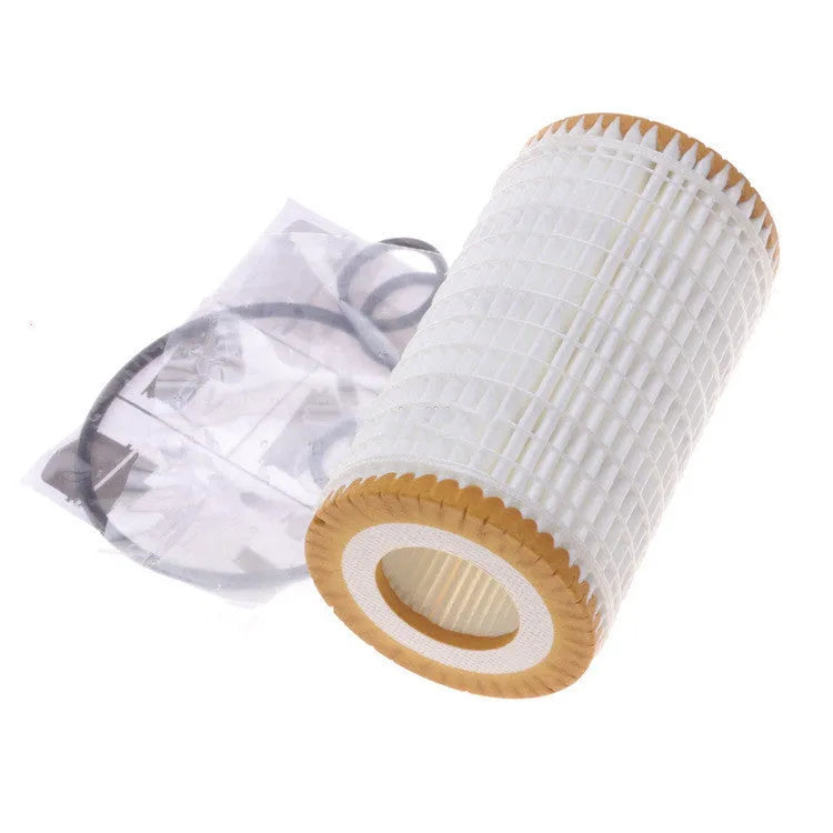 HU718 5X oil filter with polyester mesh wire wound element and 10mm inlet/outlet connections