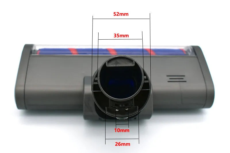 Dyson V7 to V11 vacuum replacement electric floor brush head with soft velvet material