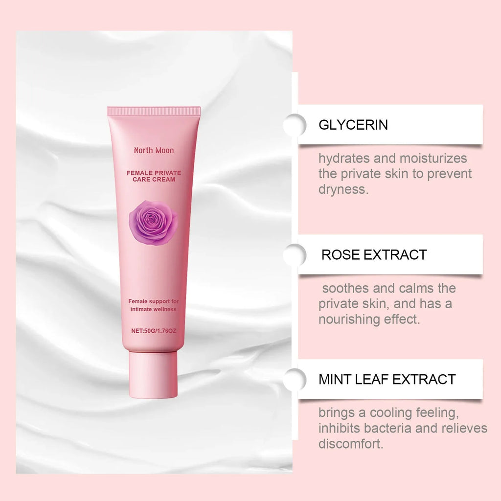 Gentle Care 50g moisturising cream tube for dry and tender skin care