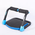 Household mini multifunctional abdominal device in sky blue and red colours for fitness training