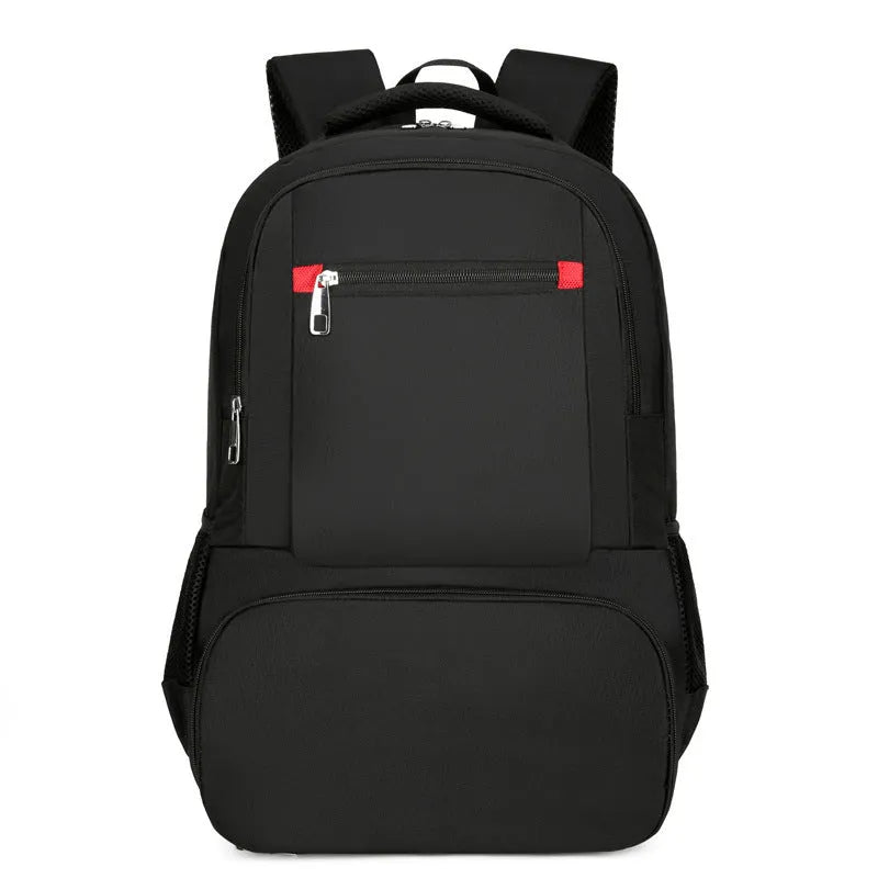 Large insulated Oxford cloth picnic backpack with curved straps, shown in light grey colour.