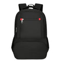 Large insulated Oxford cloth picnic backpack with curved straps, shown in light grey colour.
