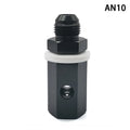 Car fuel tank exhaust check valve made of aluminium alloy with AN6 AN8 AN10 fitting options for universal automotive use