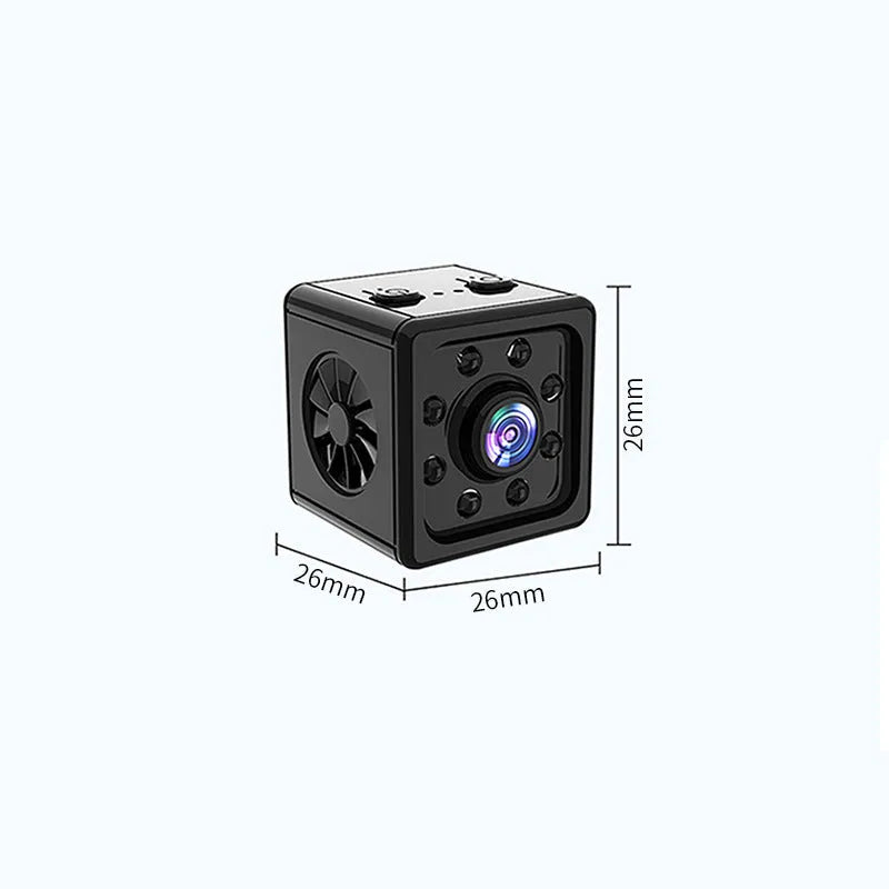 Black Remote Network Intelligent Sports HD K13 Camera with mounting bracket