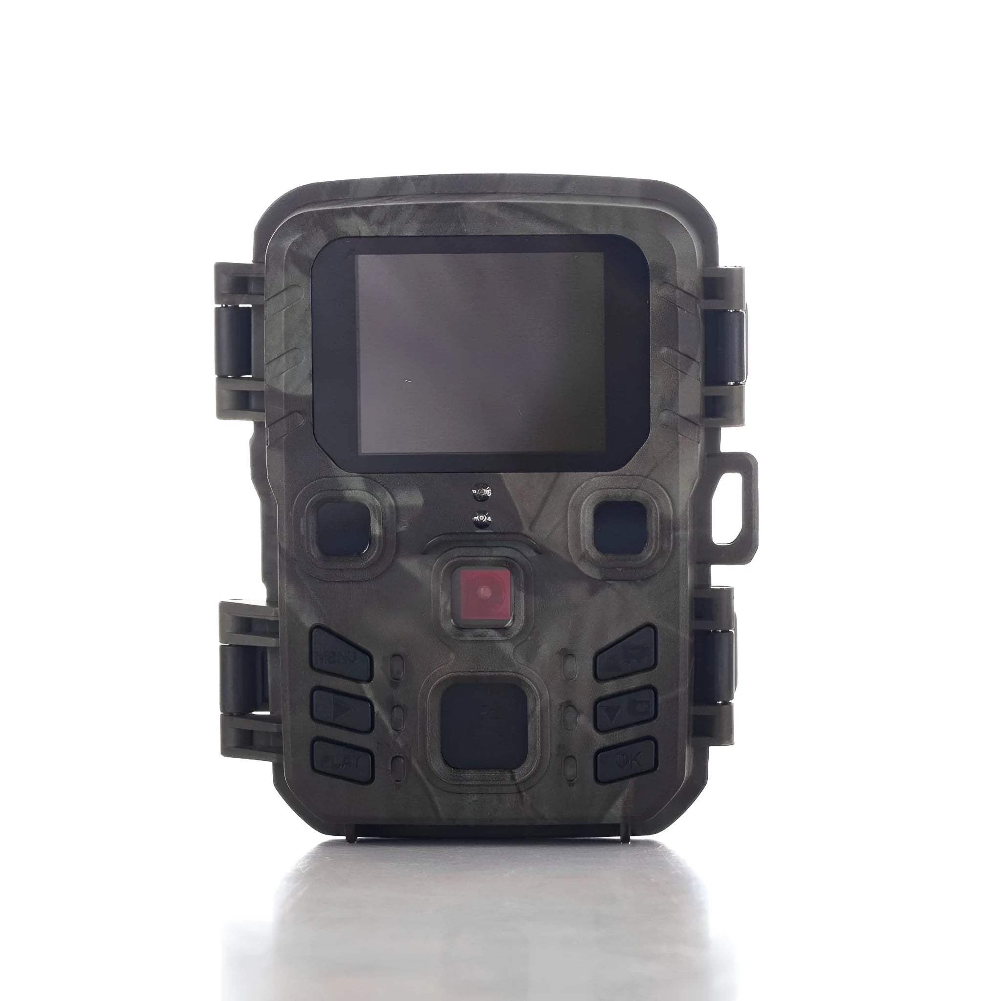 Black monitoring infrared night vision device with 12 megapixel sensor and TF card slot