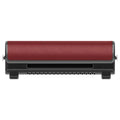 Car-mounted USB-powered rear seat fan in black, brown or red colour options