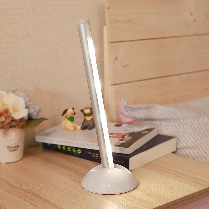 Silver LED night light with remote control for cabinet hallway use