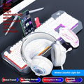 F3010 mechanical keyboard and S50 mouse bundle with LED lighting in black or white colour options