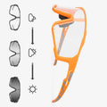 Photochromic cycling sunglasses with TR90 frame and semi-rimless design for outdoor sports.