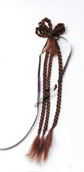 60 cm protein silk boxing braid wig with scratch clip in natural black colour