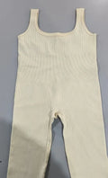 Women's long sleeve spandex suspender tank top tights bodysuit in various colours with button details and 71-73cm length