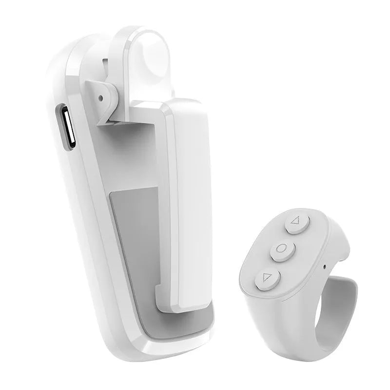 Wireless age-turner remote control with clicker for page turning on reading devices
