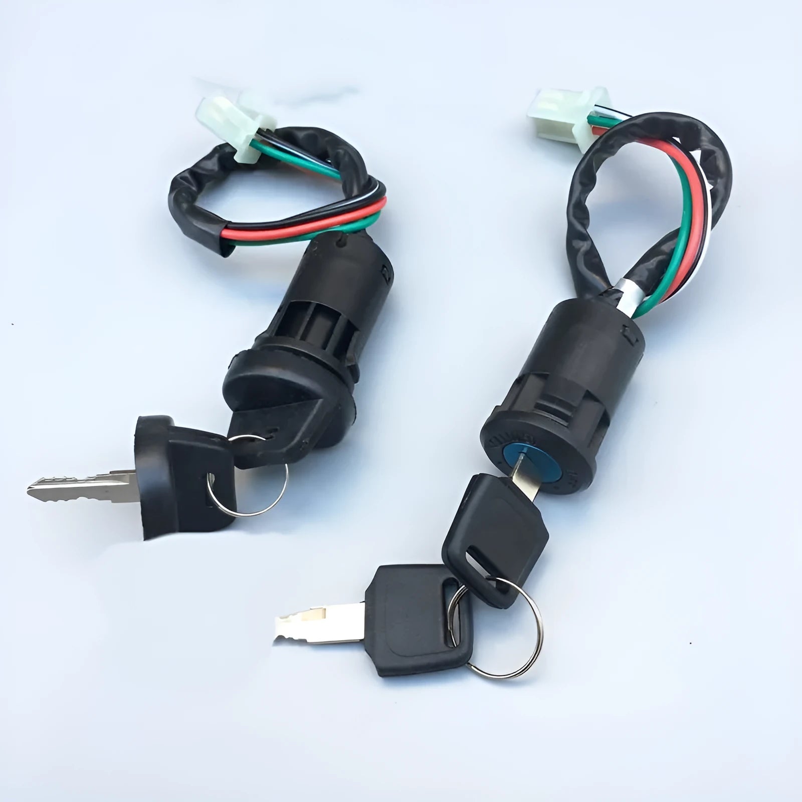 Waterproof electric door lock actuator for car central locking system with ignition key control