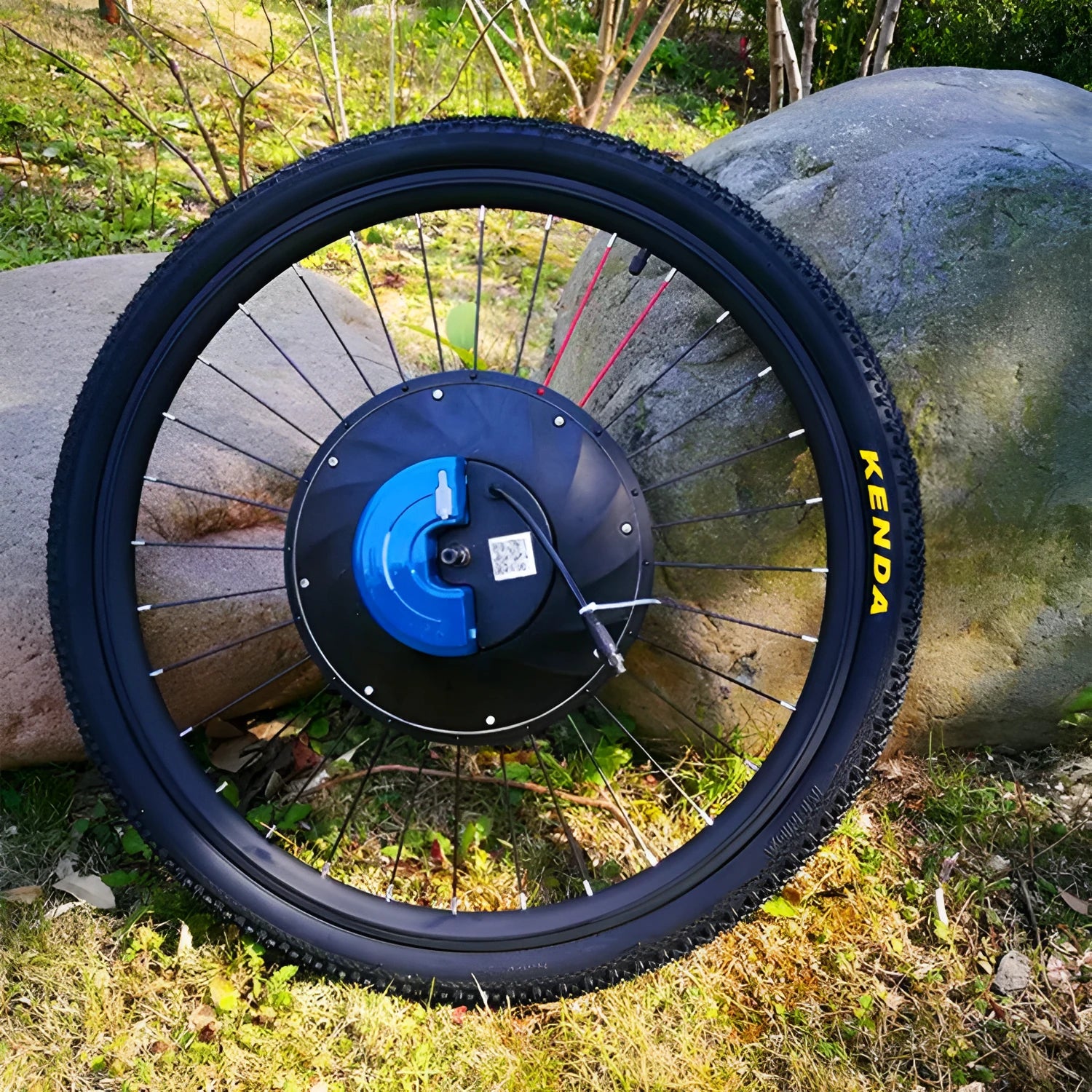 26-inch bicycle electric conversion kit with alloy hub motor and lithium battery pack