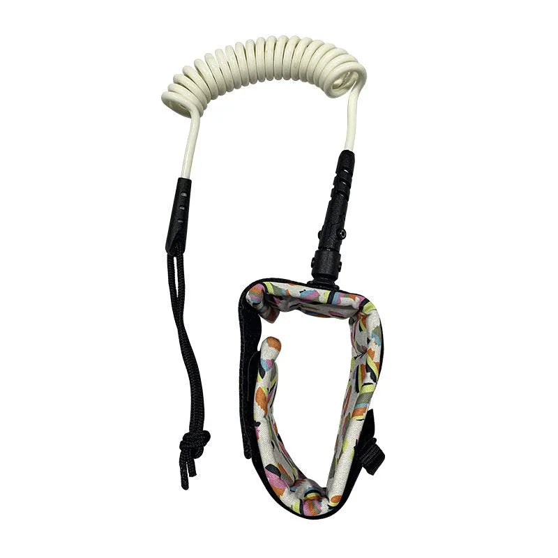 High-strength elastic surfboard hand holding rope for fitness training with 50kg tension limit.