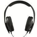 Black head-mounted monitor headphones with 40mm drivers and 3.5mm plug