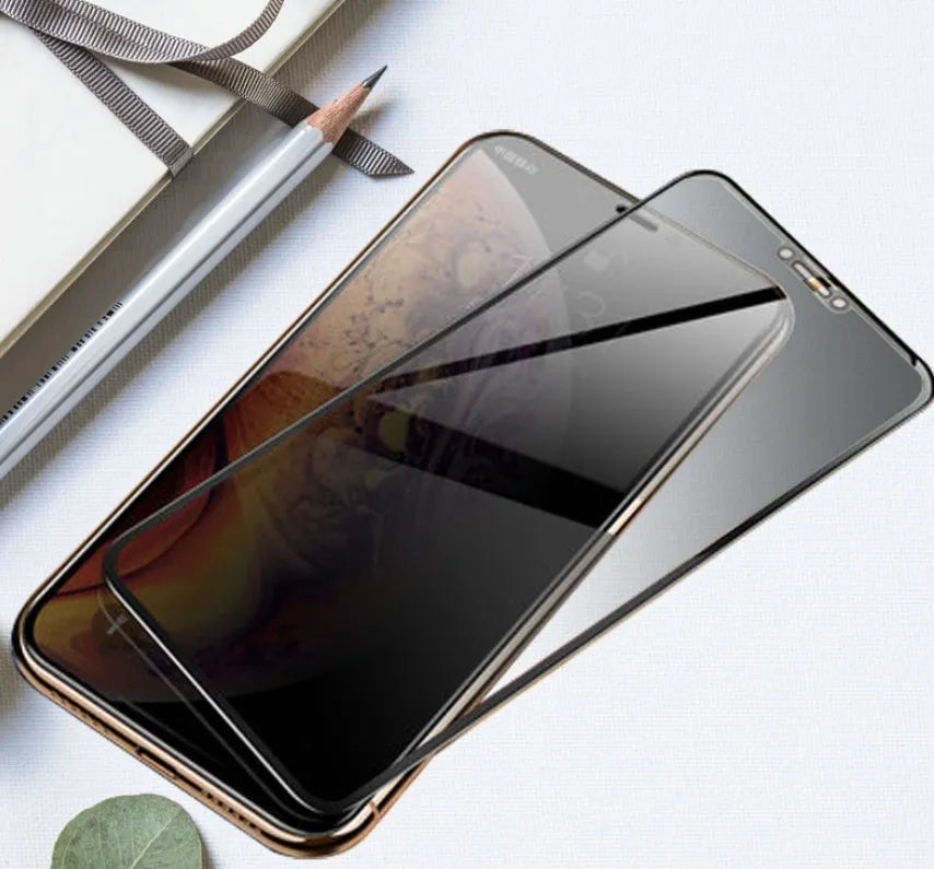 Samsung Galaxy tempered glass screen protector with full coverage and installation tools