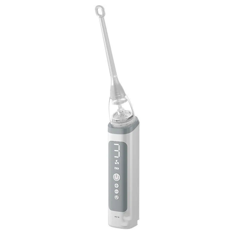 Milky white tonsil stone extractor oral cleaning tool for dental stone removal