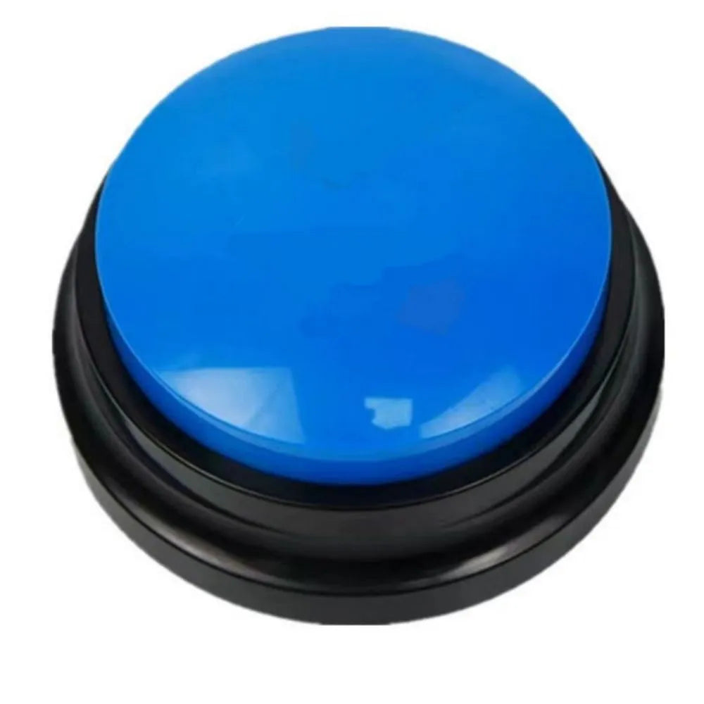 Voice recording button for dog training in multiple colours with 30-second recording capacity