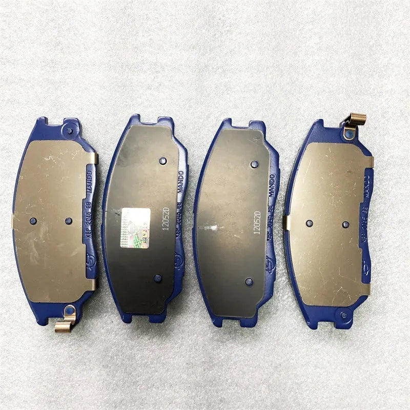 Brake pad metal accessories for Aiteng Kyron Rester vehicles with part numbers 4813009A10 and 4813008BA0