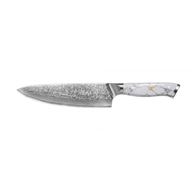 Damascus Special Household Combined Chef's Knife with 21cm VG10 steel blade and 11cm handle