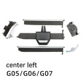 Plastic front centre air outlet replacement part for BMW G05 G06 G07 models.