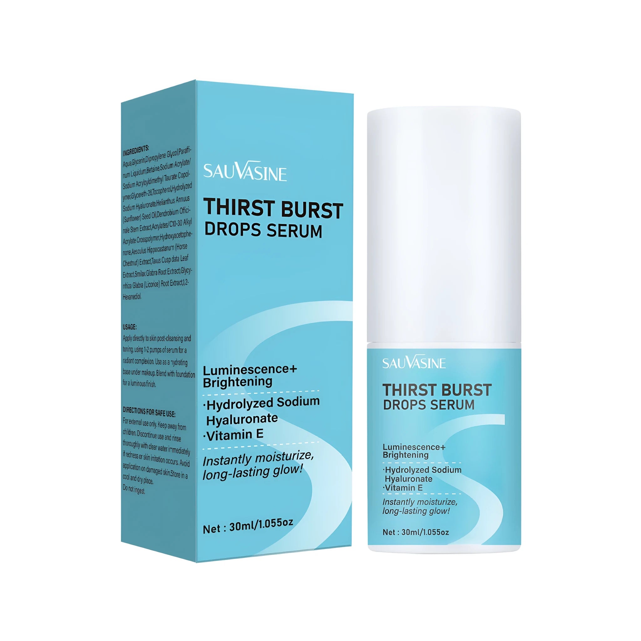 30ml Thirst Relieving Drops moisturising care solution bottle for dry eyes and skin