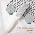 Double-sided stainless steel foot grinder tool for foot repair and callus removal