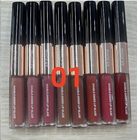 C-L021 double-head non-stick cup lip gloss applicator for matte lip products