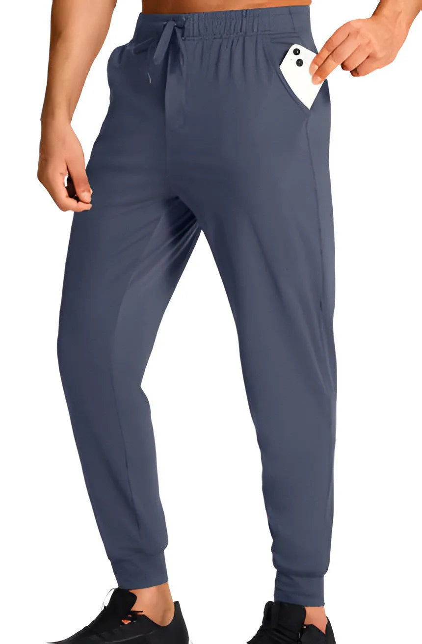 Men's loose casual trousers in polyester available in multiple colours and sizes from XS to 4XL