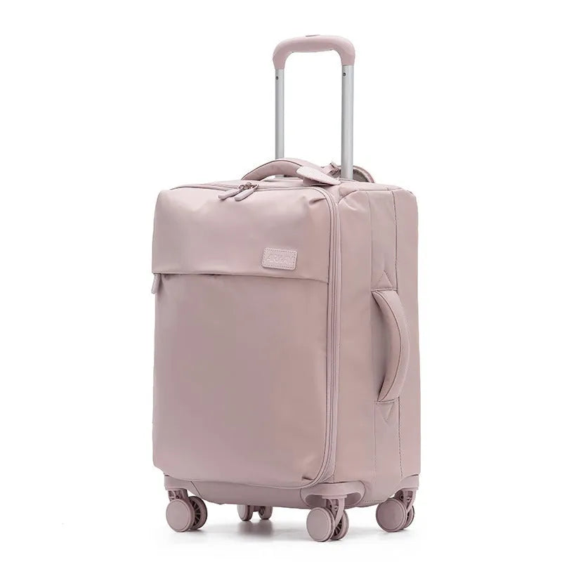 20 inch bluestone green waterproof Oxford cloth suitcase with universal wheels