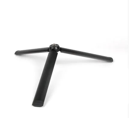Black aluminium mobile phone tripod and handheld stabiliser compatible with iPhones