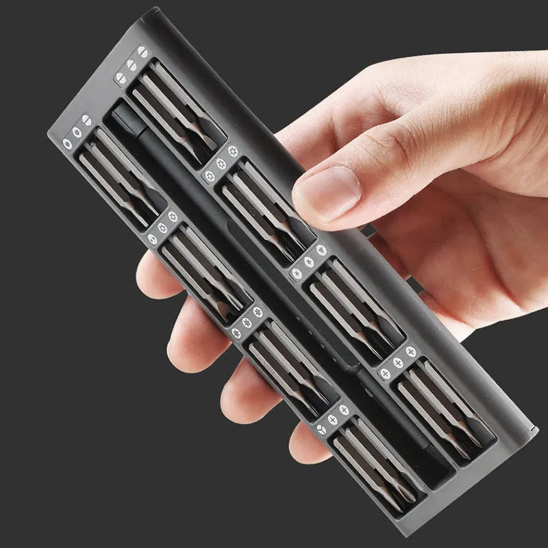 49 in 1 magnetic screwdriver repair tool set with nickel aluminium bronze construction for mobile phone disassembly