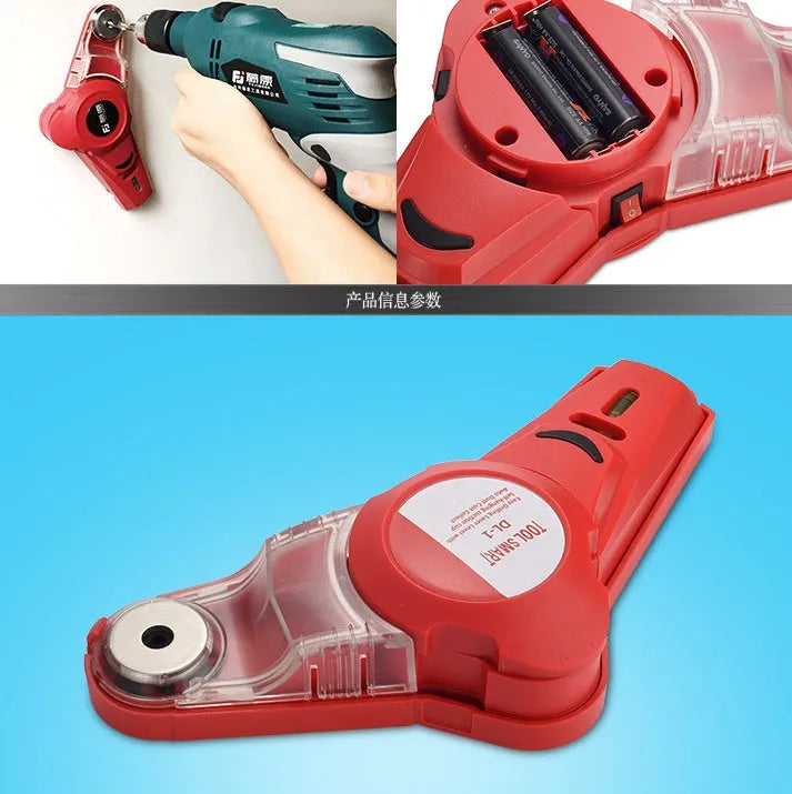 Handheld woodworking laser level with infrared laser for decoration positioning