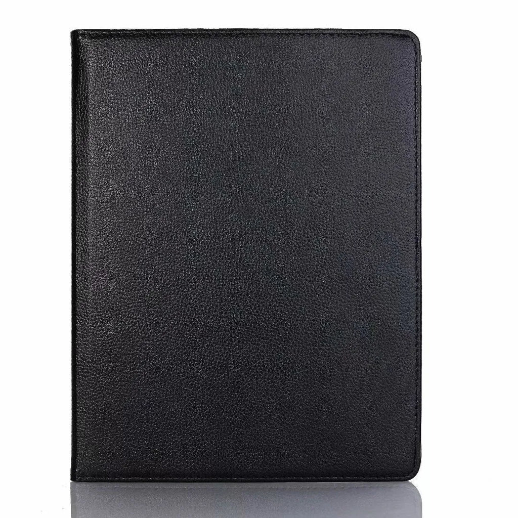 iPad rotating protective sleeve in imitation leather with clamshell design in multiple colours