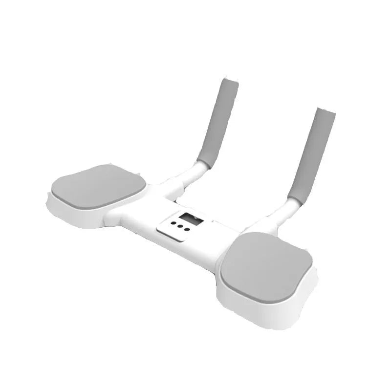 White aluminium alloy flat support trainer for household furniture levelling and stabilisation