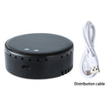 Solar car air humidifier installed at vehicle air conditioning outlet