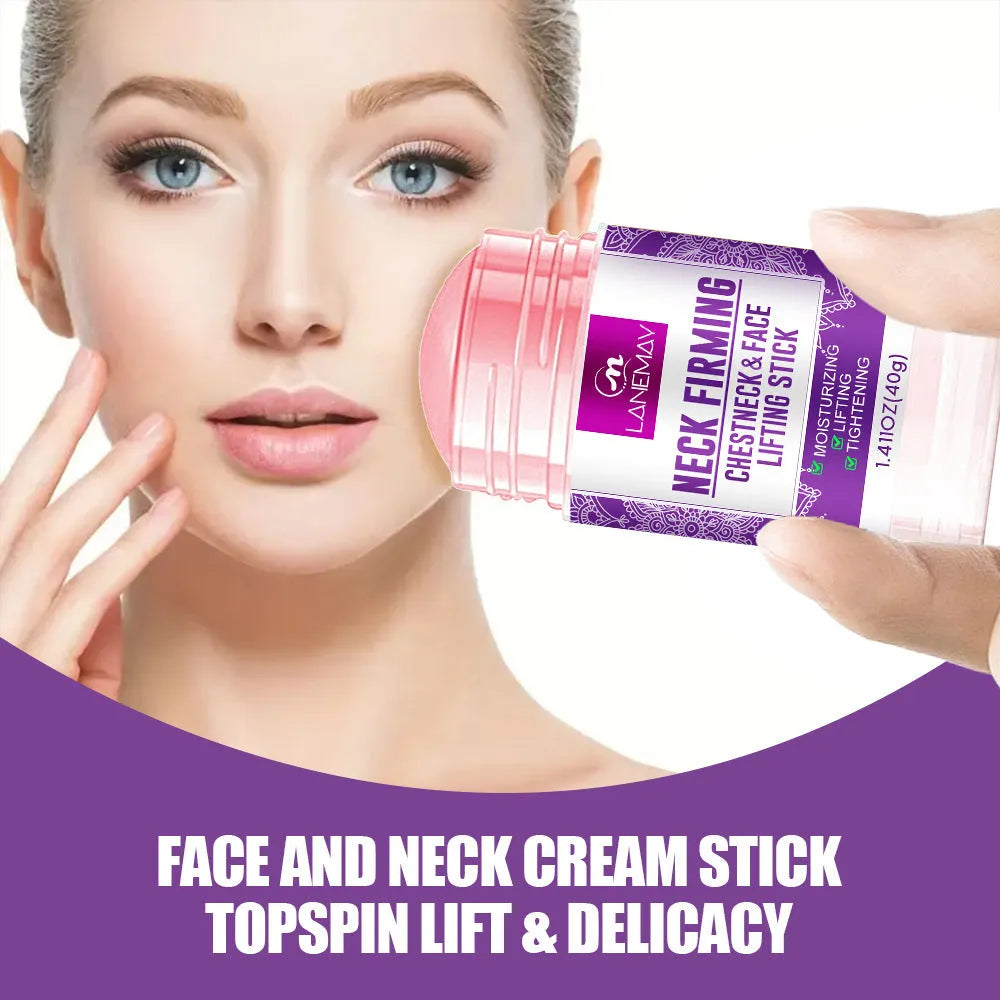 40g jar of neck firming cream for anti-wrinkle, moisturising and brightening skincare