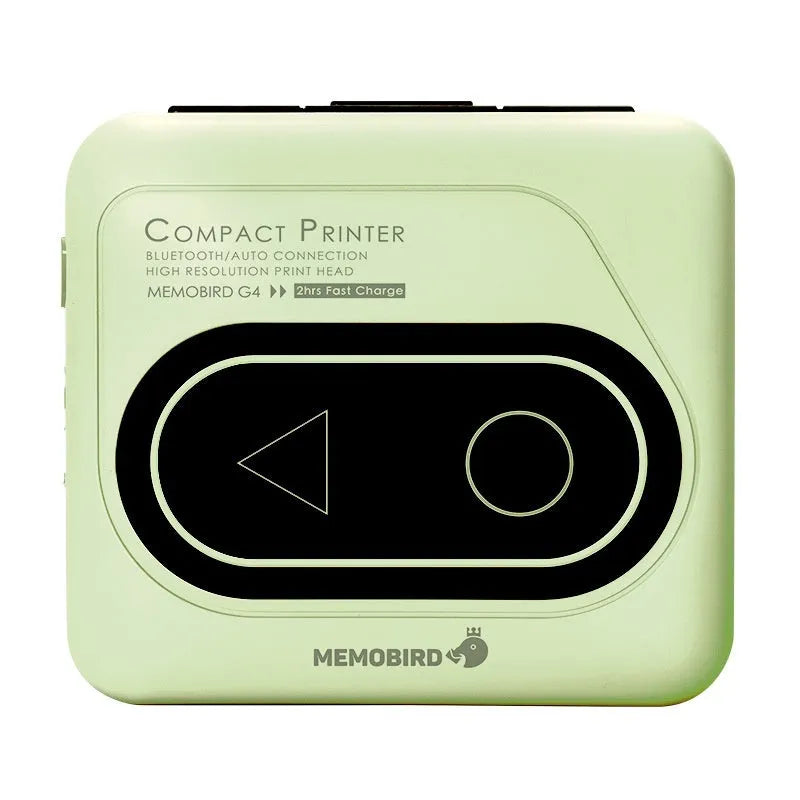 Portable Bluetooth thermal printer in multiple colours with mobile phone printing capability