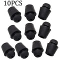 X16 coloured automotive rubber dampening clips for trunk and cover shock absorption