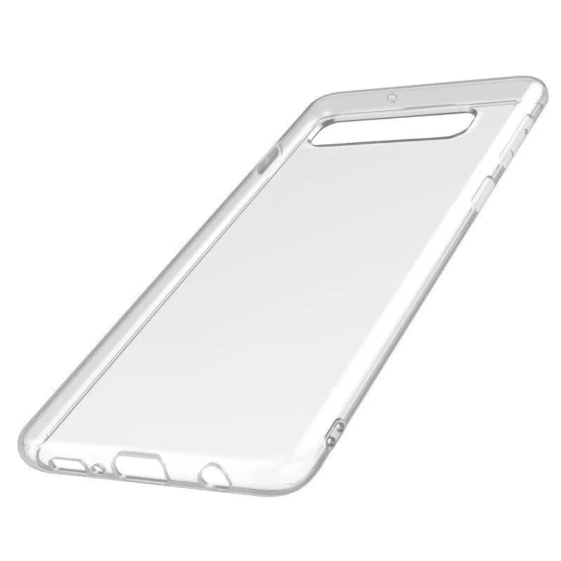 Transparent TPU anti-soft shell back cover for Samsung S10 phone case