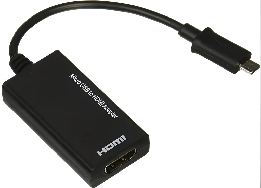 Black DisplayPort to HDMI adapter cable with 12cm length and compact converter