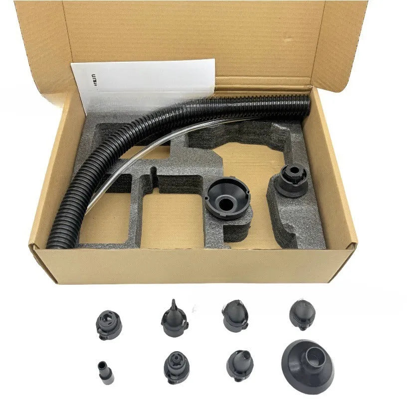 21V lithium battery brush air exhauster with dust removal functions and bare metal head