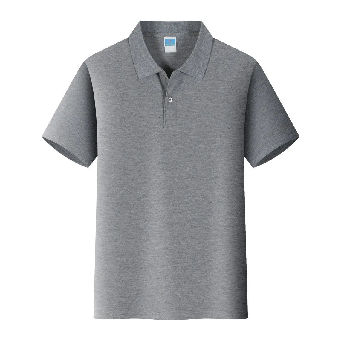 Short sleeve straight cut cotton work shirt for logo embroidery, shown in multiple colour options.
