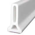 Flexible silicone bathroom water blocking strip for shower and toilet water separation in black colour